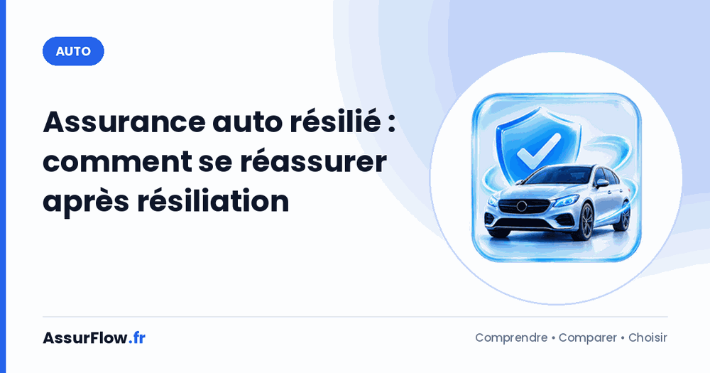 Assurance auto résilié : comment se réassurer après résiliation
