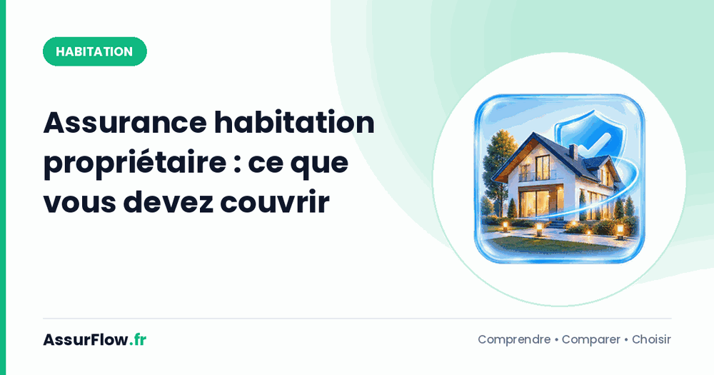 Assurance habitation propriétaire : ce que vous devez couvrir