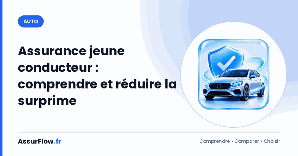 Assurance jeune conducteur : comprendre et réduire la surprime