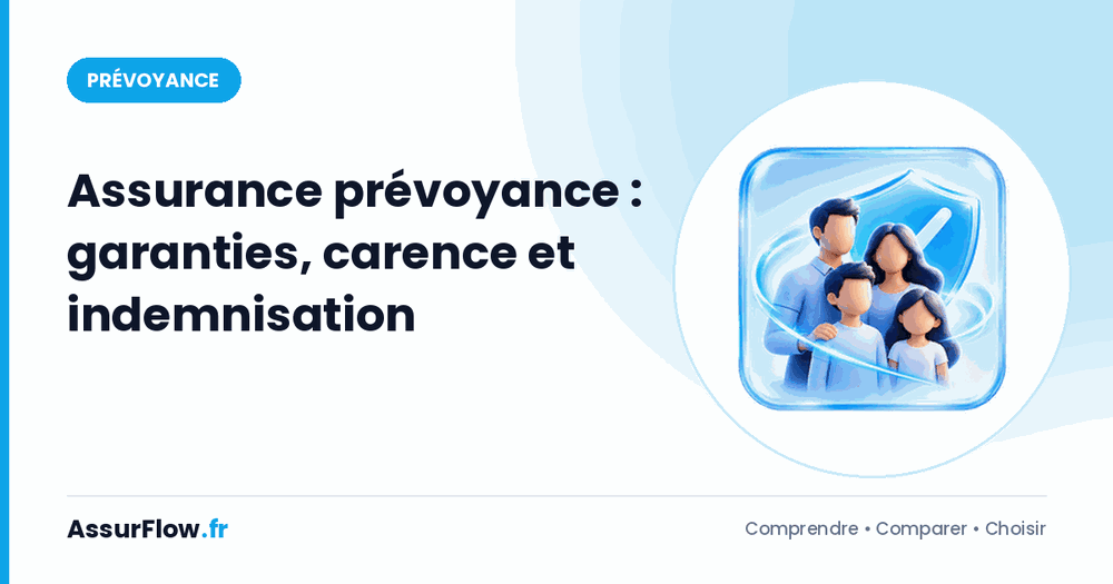 Assurance prévoyance : garanties, carence et indemnisation