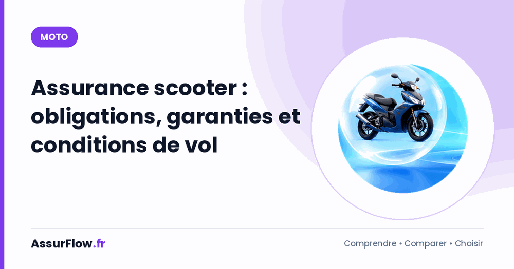 Assurance scooter : obligations, garanties et conditions de vol