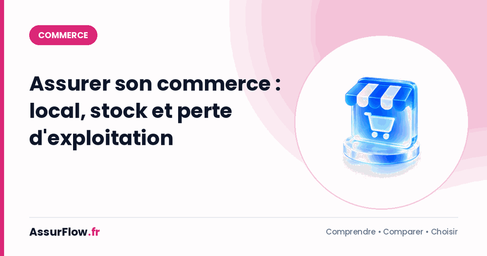 Assurer son commerce : local, stock et perte d'exploitation