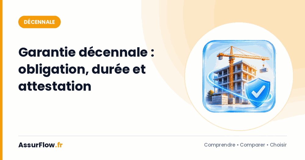 Garantie décennale : obligation, durée et attestation